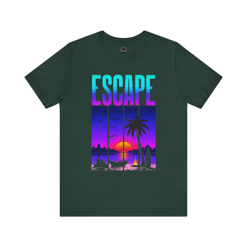Escape Tropical Vibe Unisex Jersey Tee