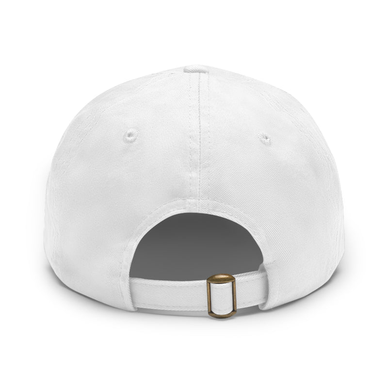 Stylish Bitcoin Dad Hat with Leather Patch, Casual Baseball Cap, Perfect Gift for Crypto Enthusiasts