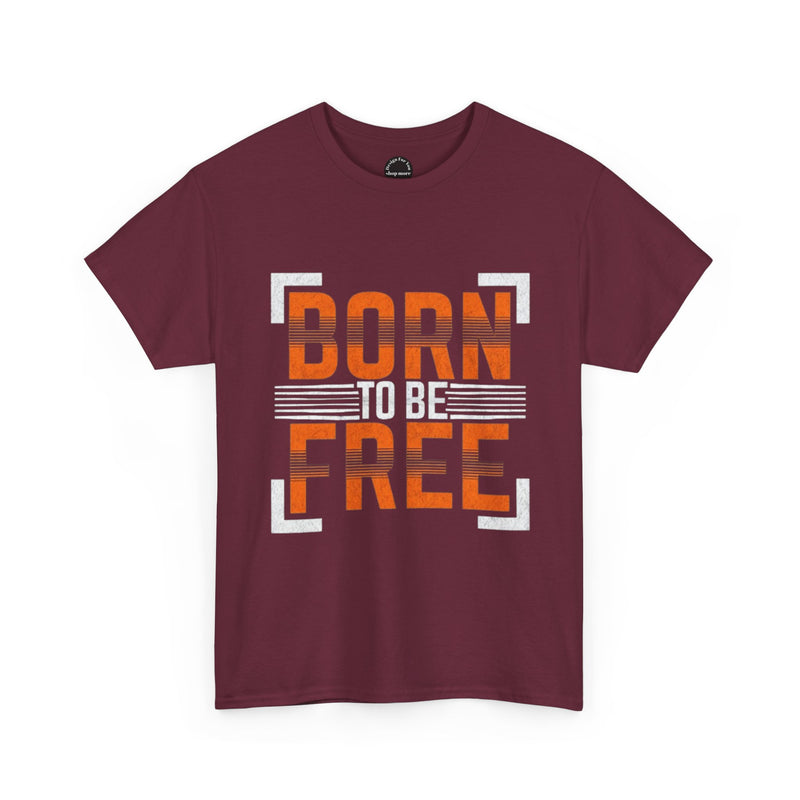 Freedom Statement Tee - Unisex Heavy Cotton T-Shirt, Casual Wear