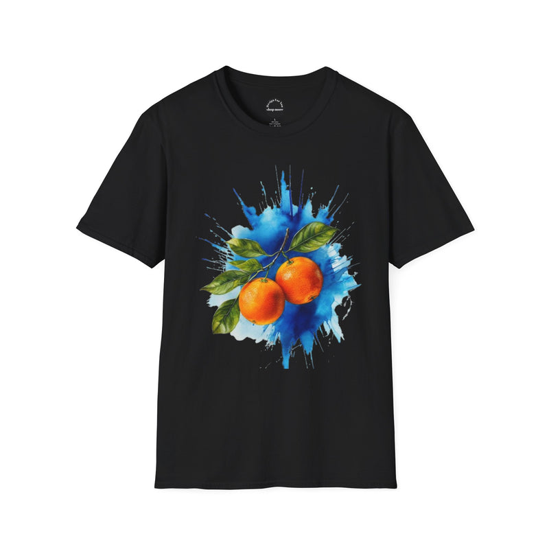 Vibrant Citrus Artwork Unisex Softstyle T-Shirt, Casual Wear