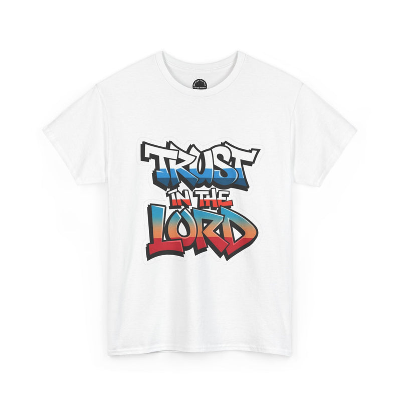 Trust in the Lord Graphic Tee, Inspirational T-Shirt, Unisex Cotton Shirt, Faith Apparel, Casual Wear for All Occasions