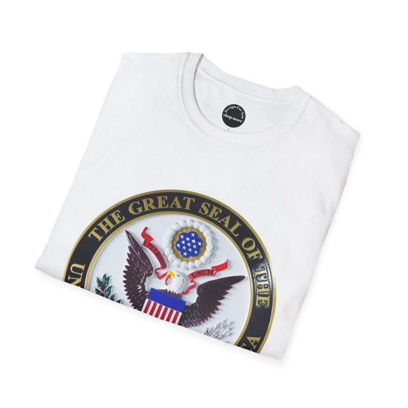 Unisex Great Seal T-Shirt, Patriotic Tee, America Shirt, Gift for Veterans