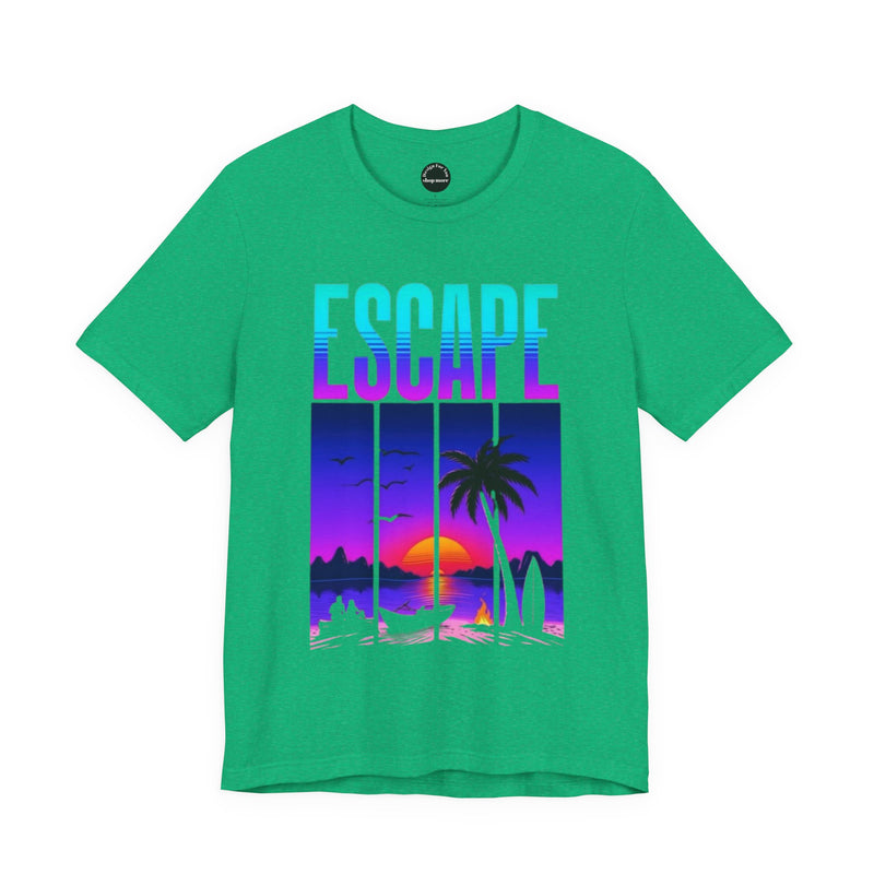 Escape Tropical Vibe Unisex Jersey Tee