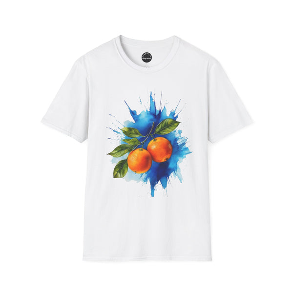 Vibrant Citrus Artwork Unisex Softstyle T-Shirt, Casual Wear