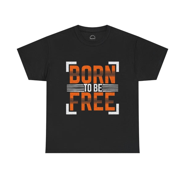 Freedom Statement Tee - Unisex Heavy Cotton T-Shirt, Casual Wear