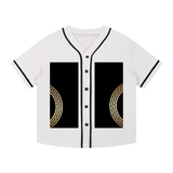 Contrast Piped Button-Up Jersey