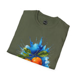 Vibrant Citrus Artwork Unisex Softstyle T-Shirt, Casual Wear