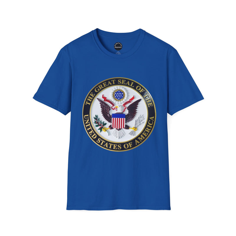 Unisex Great Seal T-Shirt, Patriotic Tee, America Shirt, Gift for Veterans