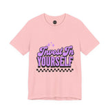 Invest In Yourself Unisex T-Shirt, Motivational Tee, Casual Wear, Self-Care Shirt