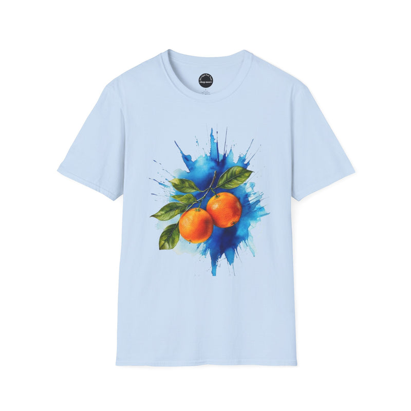 Vibrant Citrus Artwork Unisex Softstyle T-Shirt, Casual Wear