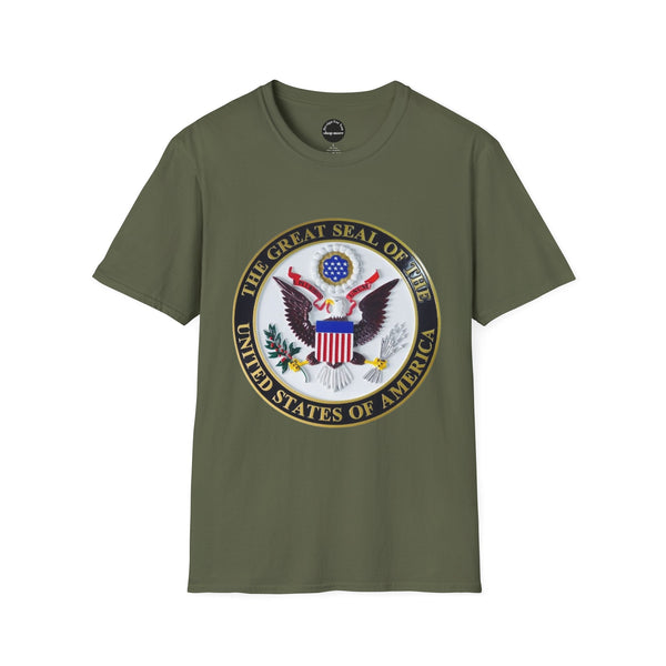 Unisex Great Seal T-Shirt, Patriotic Tee, America Shirt, Gift for Veterans