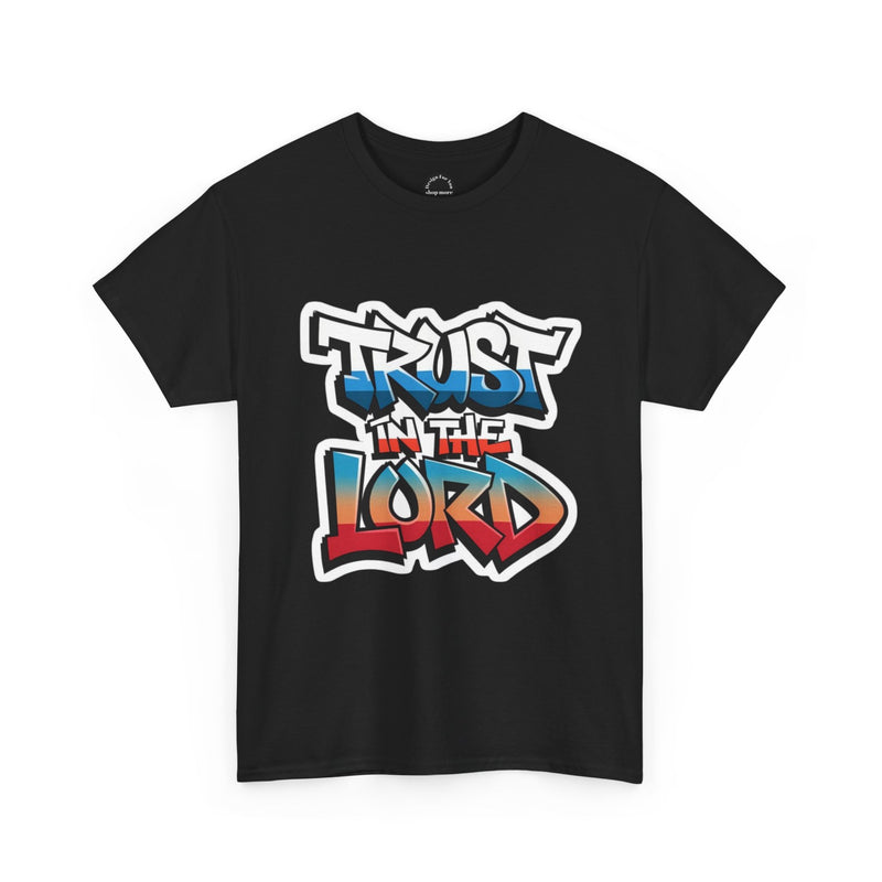 Trust in the Lord Graphic Tee, Inspirational T-Shirt, Unisex Cotton Shirt, Faith Apparel, Casual Wear for All Occasions