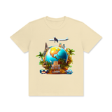 Unisex Classic Crew Neck Cotton T-Shirt