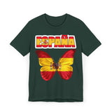 España Butterfly T-Shirt, Unisex Tee, Graphic Tee, Spain Shirt, Travel Souvenir
