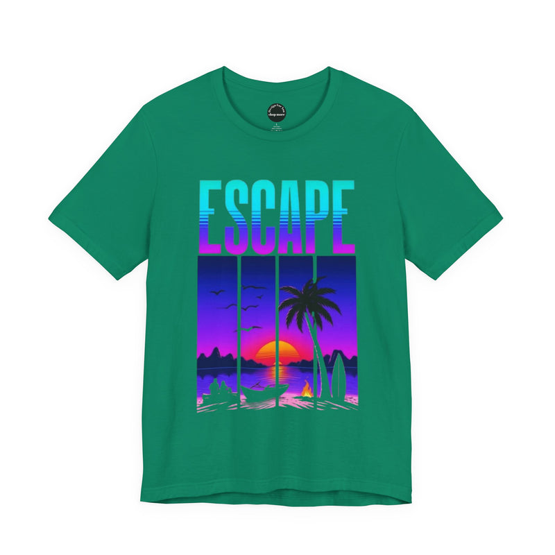 Escape Tropical Vibe Unisex Jersey Tee
