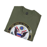 Unisex Great Seal T-Shirt, Patriotic Tee, America Shirt, Gift for Veterans