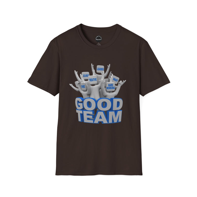 Unisex Team Spirit T-Shirt, Good Team Shirt, Funny Team Tees, Sports Fan Clothing, Group Activity Apparel