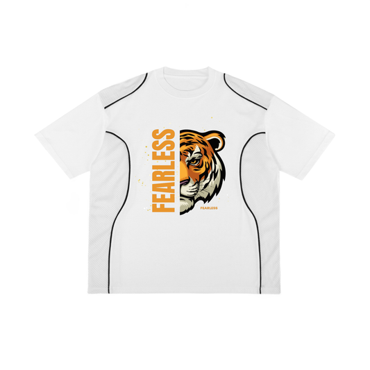 Contrast Piped Panel T-Shirt