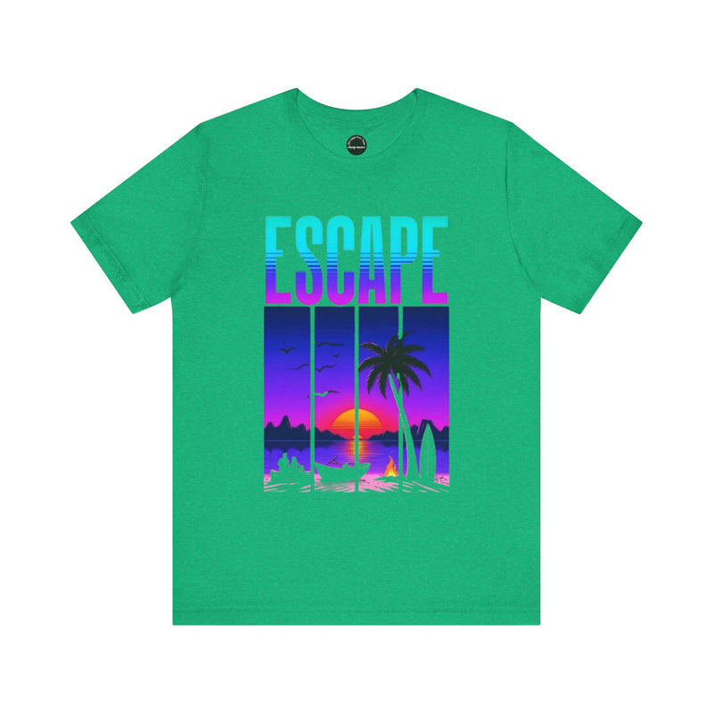 Escape Tropical Vibe Unisex Jersey Tee