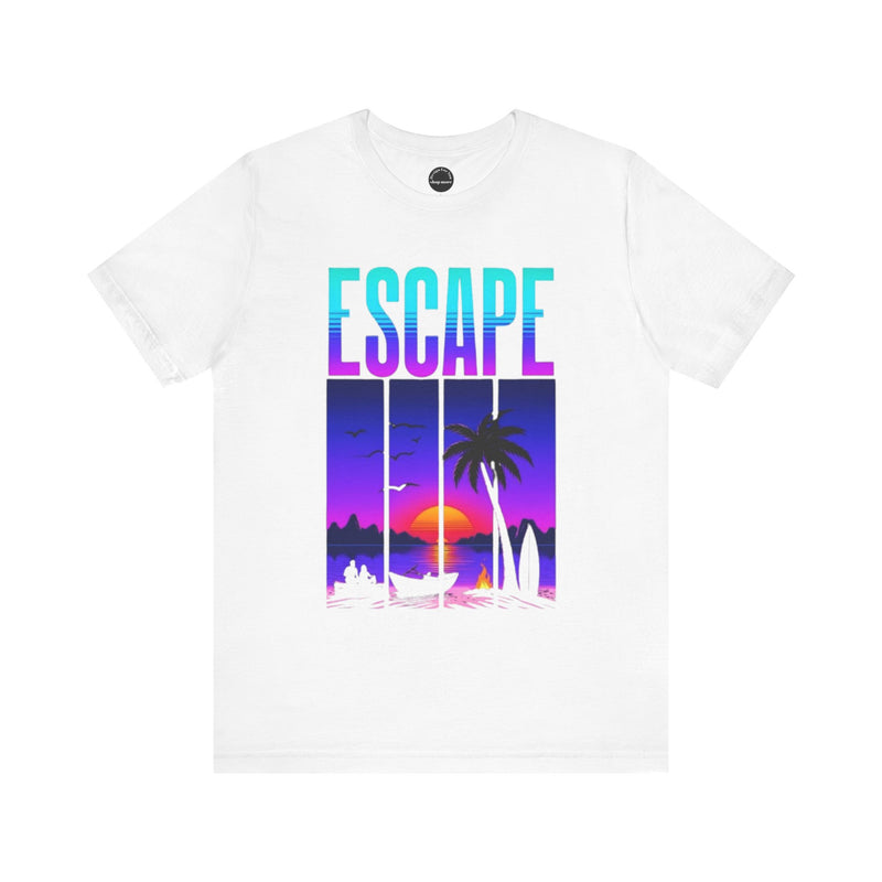 Escape Tropical Vibe Unisex Jersey Tee