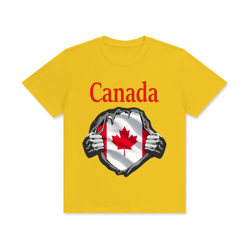 Unisex Classic Crew Neck Cotton T-Shirt