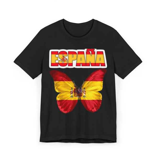 España Butterfly T-Shirt, Unisex Tee, Graphic Tee, Spain Shirt, Travel Souvenir