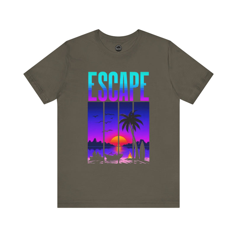 Escape Tropical Vibe Unisex Jersey Tee