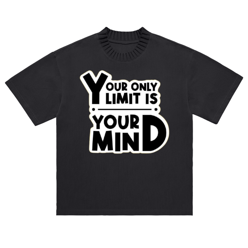 Heavyweight Knitted Round Neck T-Shirt