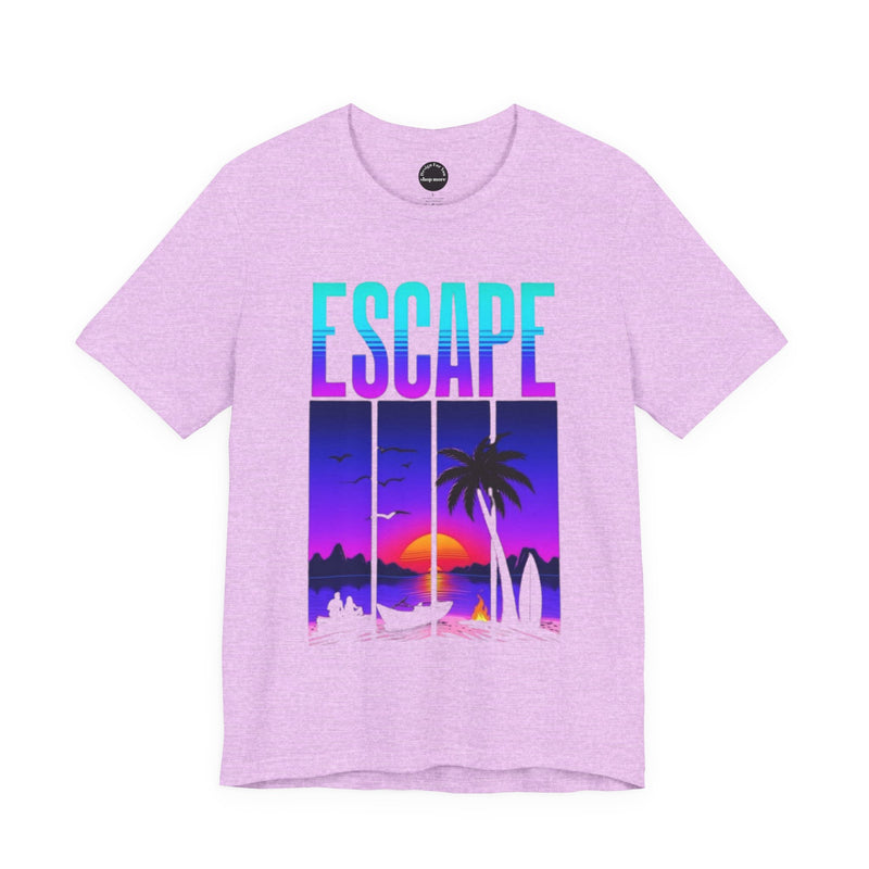 Escape Tropical Vibe Unisex Jersey Tee