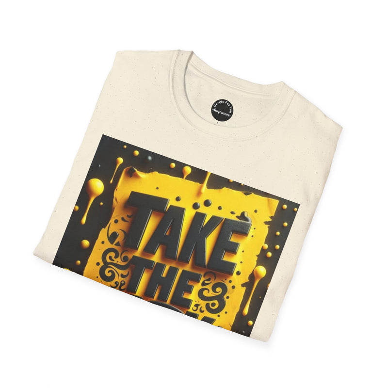 Risk-Taking Unisex T-Shirt, Motivational Graphic Tee, Inspirational Shirt, Perfect Gift for Adventure Seekers