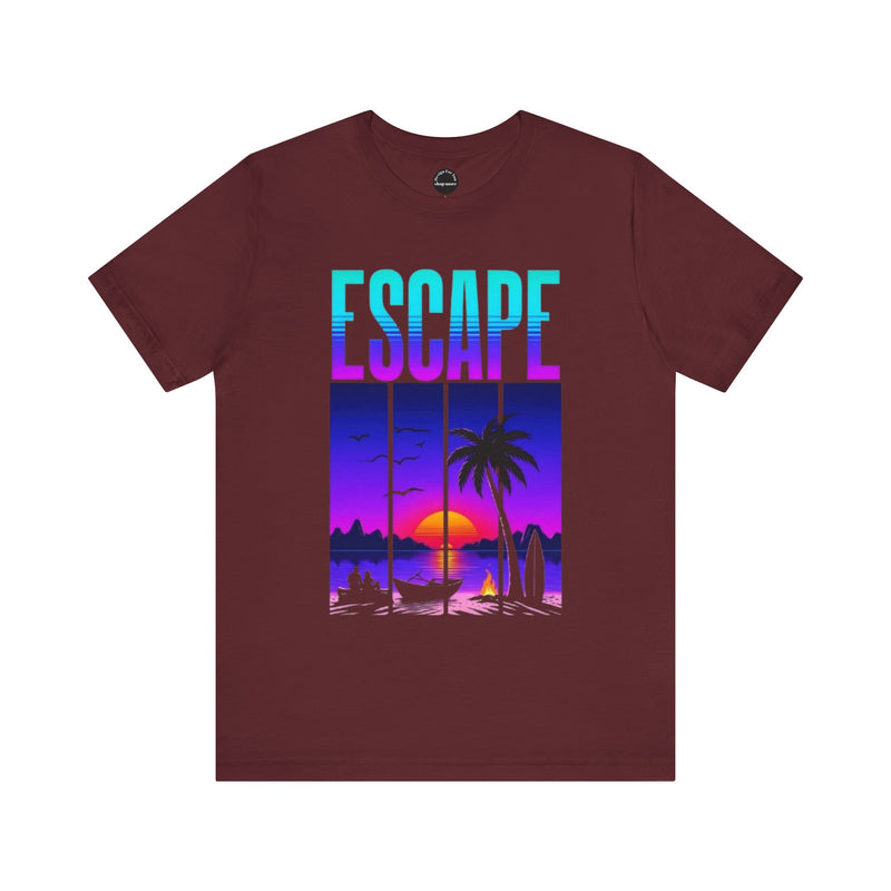 Escape Tropical Vibe Unisex Jersey Tee