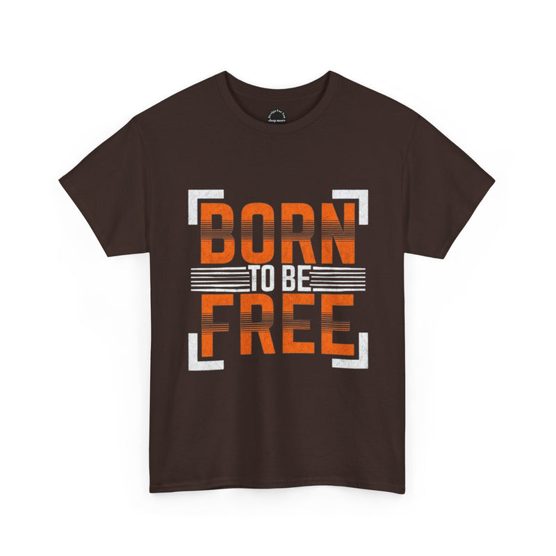 Freedom Statement Tee - Unisex Heavy Cotton T-Shirt, Casual Wear