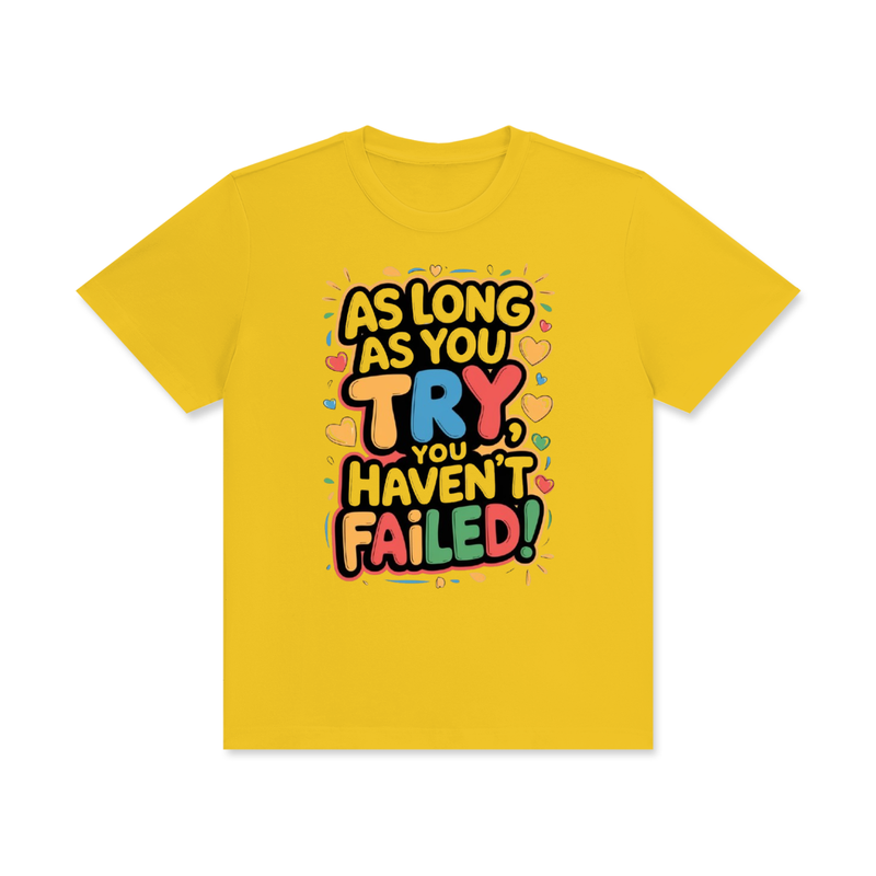 Unisex Classic Crew Neck Cotton T-Shirt