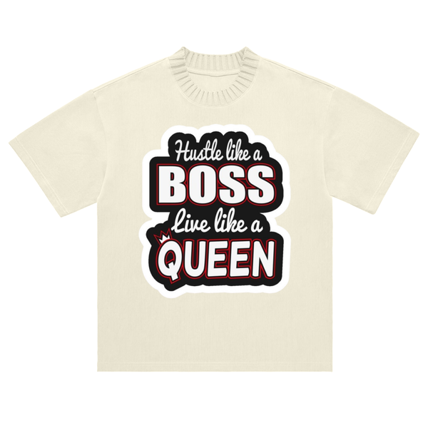 Heavyweight Knitted Round Neck T-Shirt