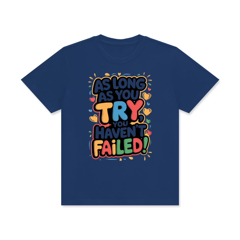 Unisex Classic Crew Neck Cotton T-Shirt