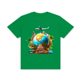 Unisex Classic Crew Neck Cotton T-Shirt