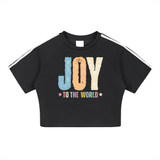 Taped Cooling Performance Crop Top