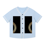 Contrast Piped Button-Up Jersey