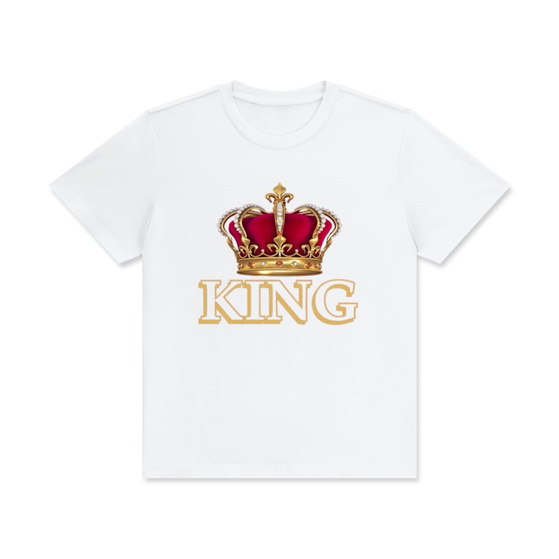 Unisex Classic Crew Neck Cotton T-Shirt