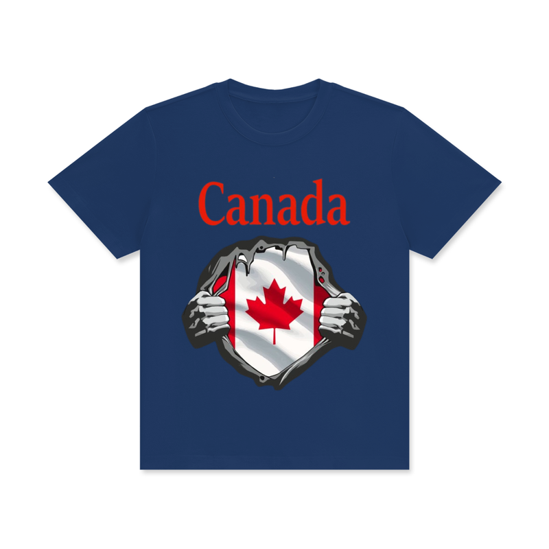 Unisex Classic Crew Neck Cotton T-Shirt